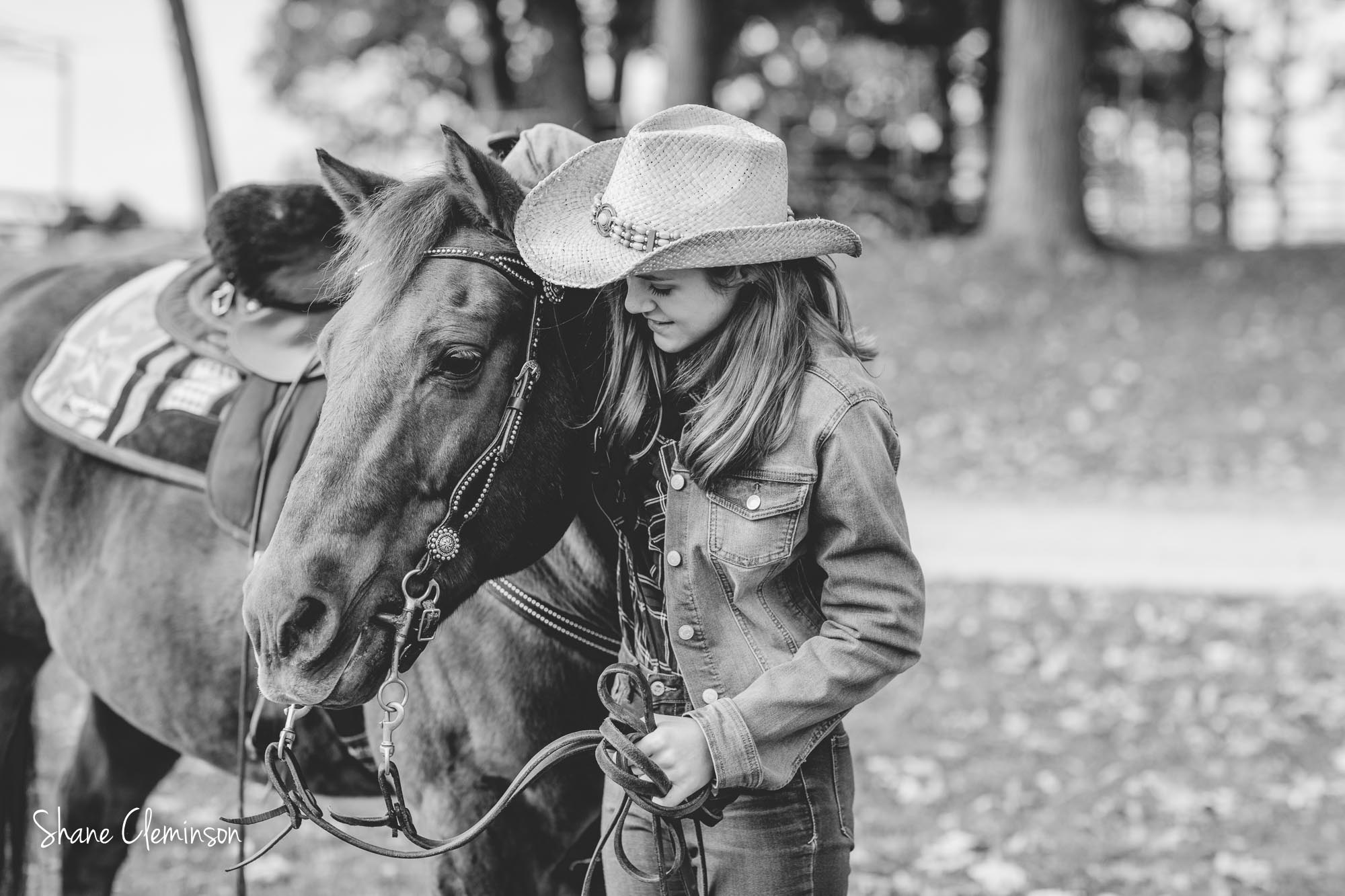 A Girl and Her Horse Portrait Photographer Shane Cleminson Indiana, Illinois, Wisconsin and Michigan