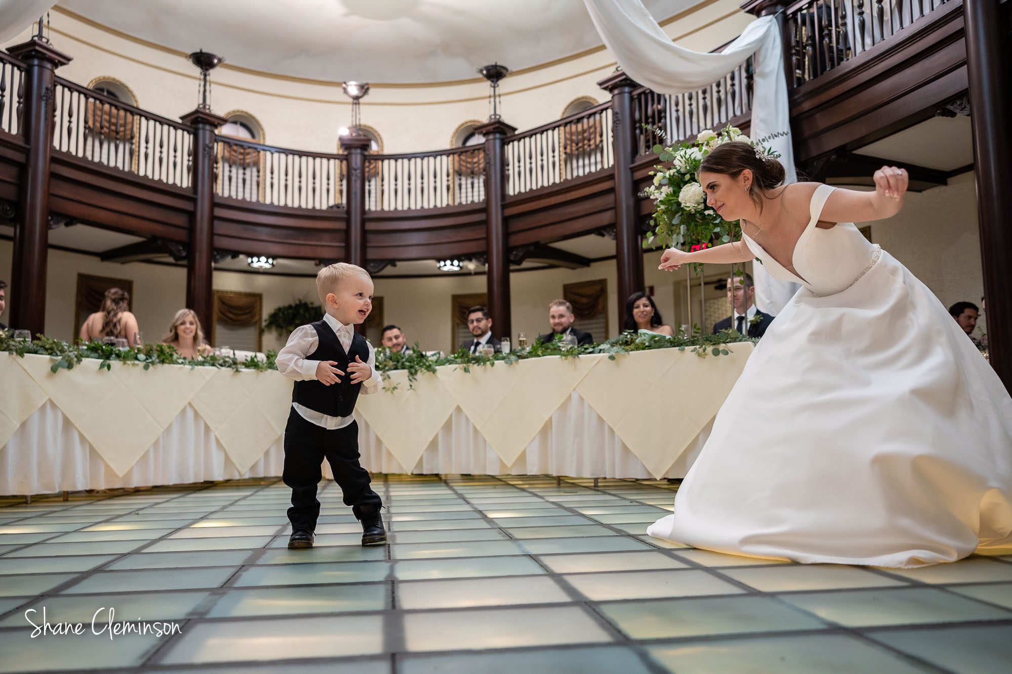 Hotel Baker St Charles Illinois Wedding by photographer Shane Cleminson